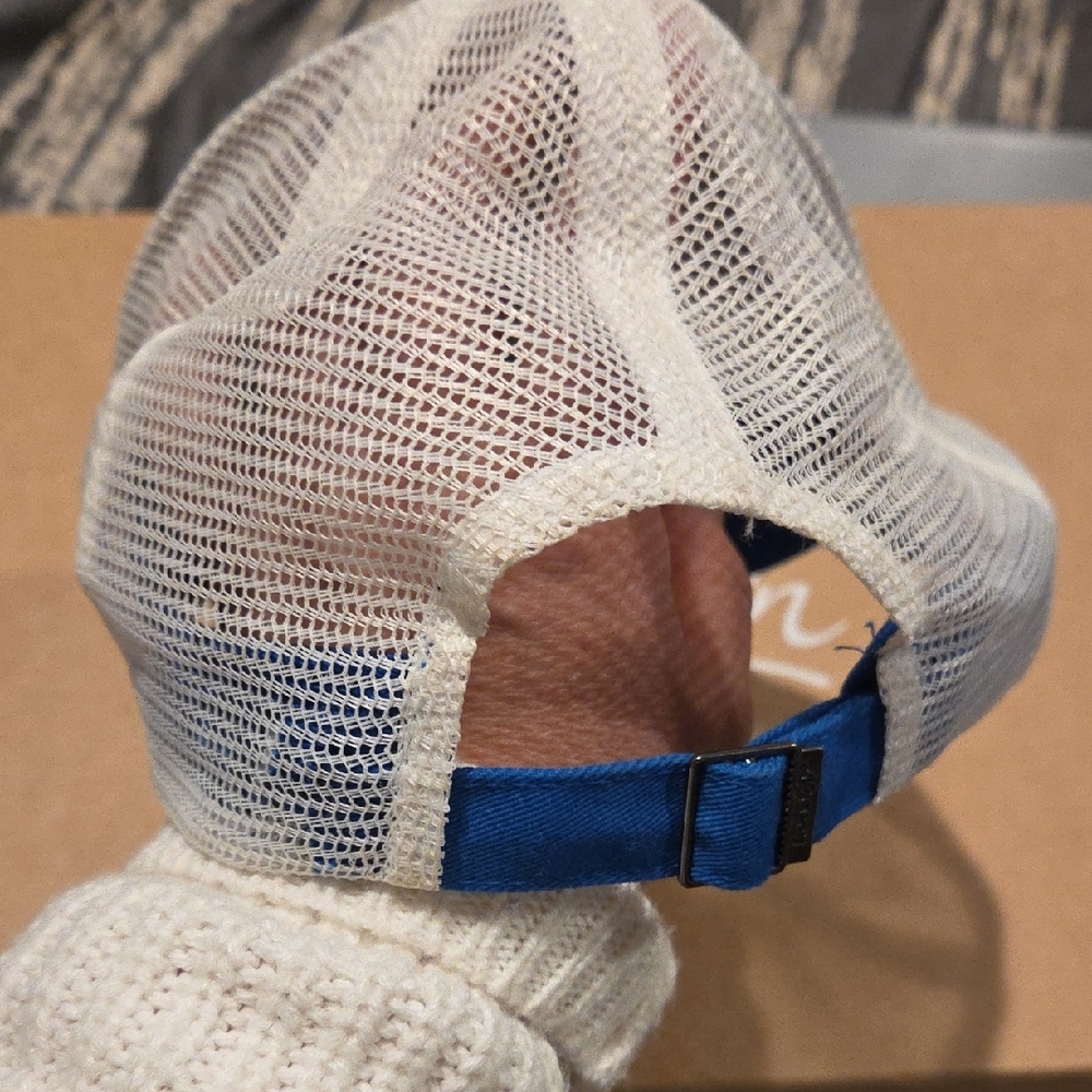 4ocean Blue and Cream Mesh Cap - Picture 3 of 4